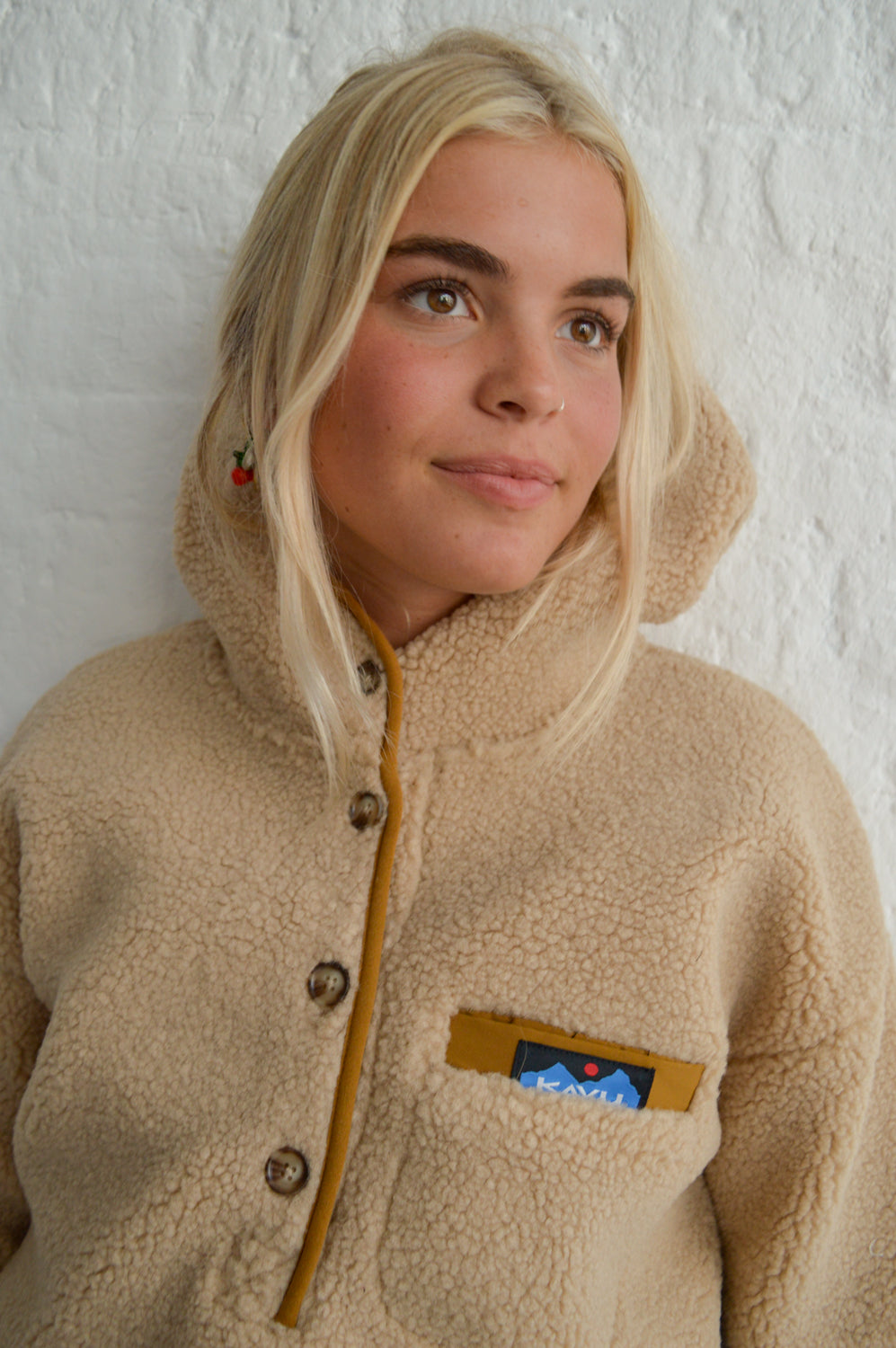 Kavu Roselake Oatmeal Hooded Fleece