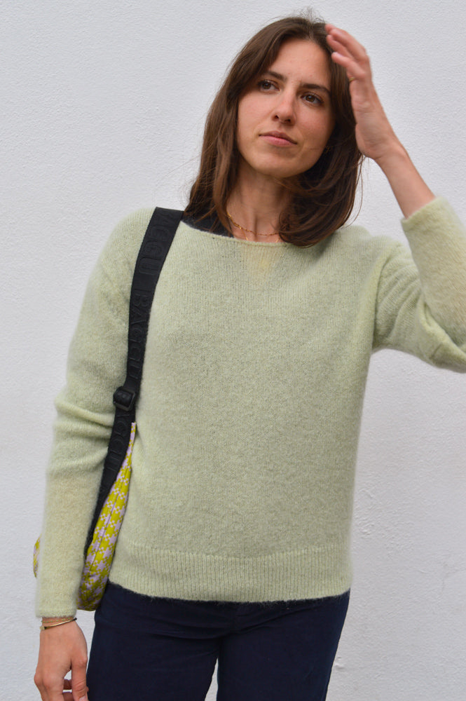 Maison Anje Bikey Aquaverde Sweater - The Mercantile London