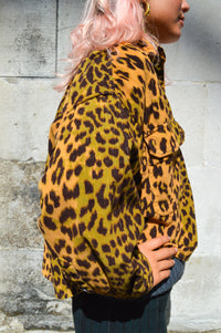 Bellerose Wyat Leopard Print Overshirt - The Mercantile London