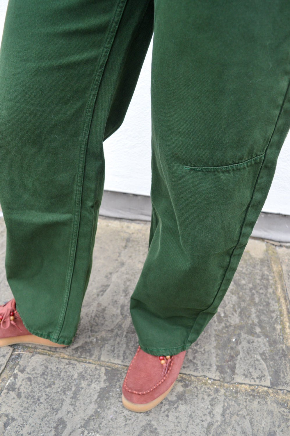 Seventy + Mochi Nina Dark Pine Barrel Leg Jeans - The Mercantile London