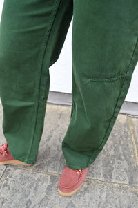 Seventy + Mochi Nina Dark Pine Barrel Leg Jeans - The Mercantile London