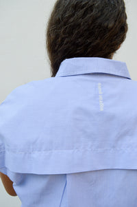 Esmé Studios Nunu Kentucky Blue Shirt - The Mercantile London