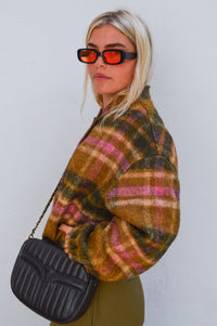 Sacrécoeur Lison Forest Check Jacket