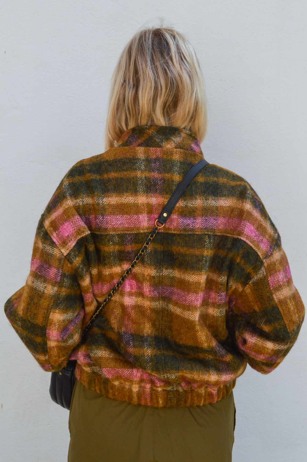 Sacrécoeur Lison Forest Check Jacket