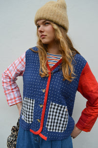 L.F. Markey Reuben Patchwork Jacket - The Mercantile London