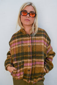 Sacrécoeur Lison Forest Check Jacket