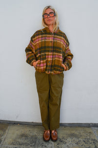 Sacrécoeur Lison Forest Check Jacket