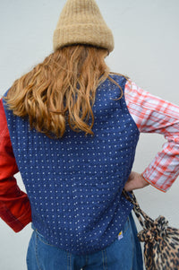 L.F. Markey Reuben Patchwork Jacket - The Mercantile London