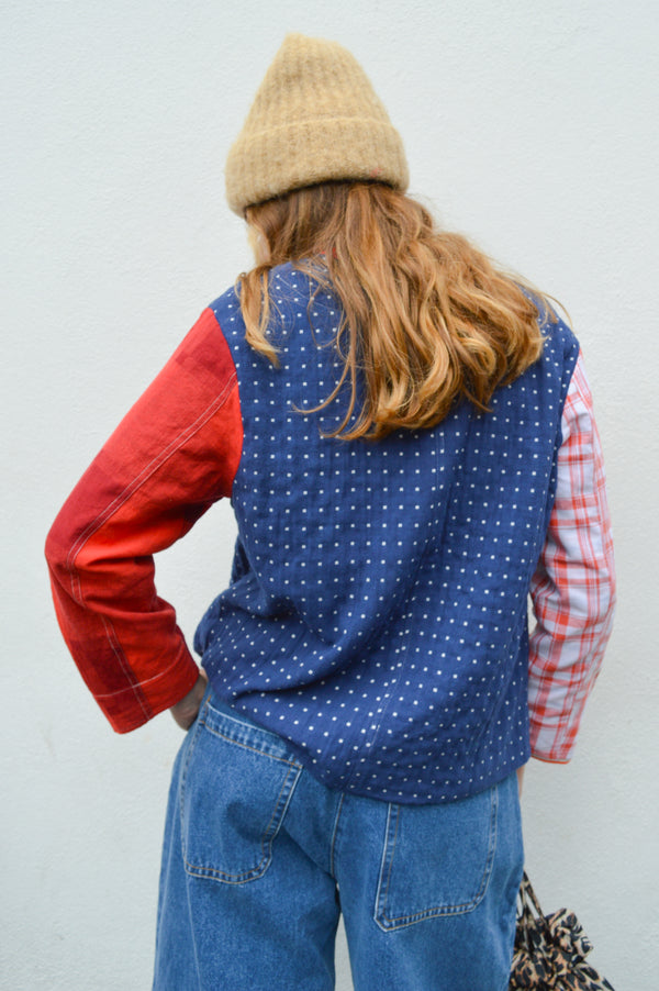 L.F. Markey Reuben Patchwork Jacket - The Mercantile London
