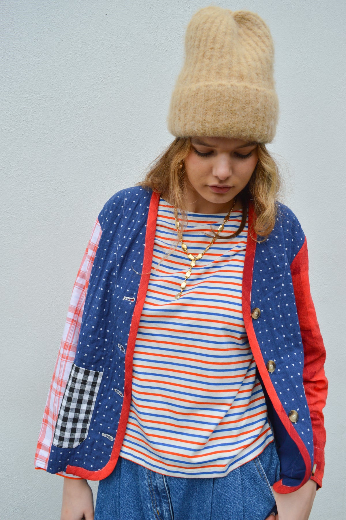 L.F. Markey Reuben Patchwork Jacket - The Mercantile London