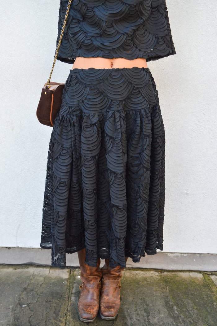 Dawn x Dare Naomi Black Skirt - The Mercantile London