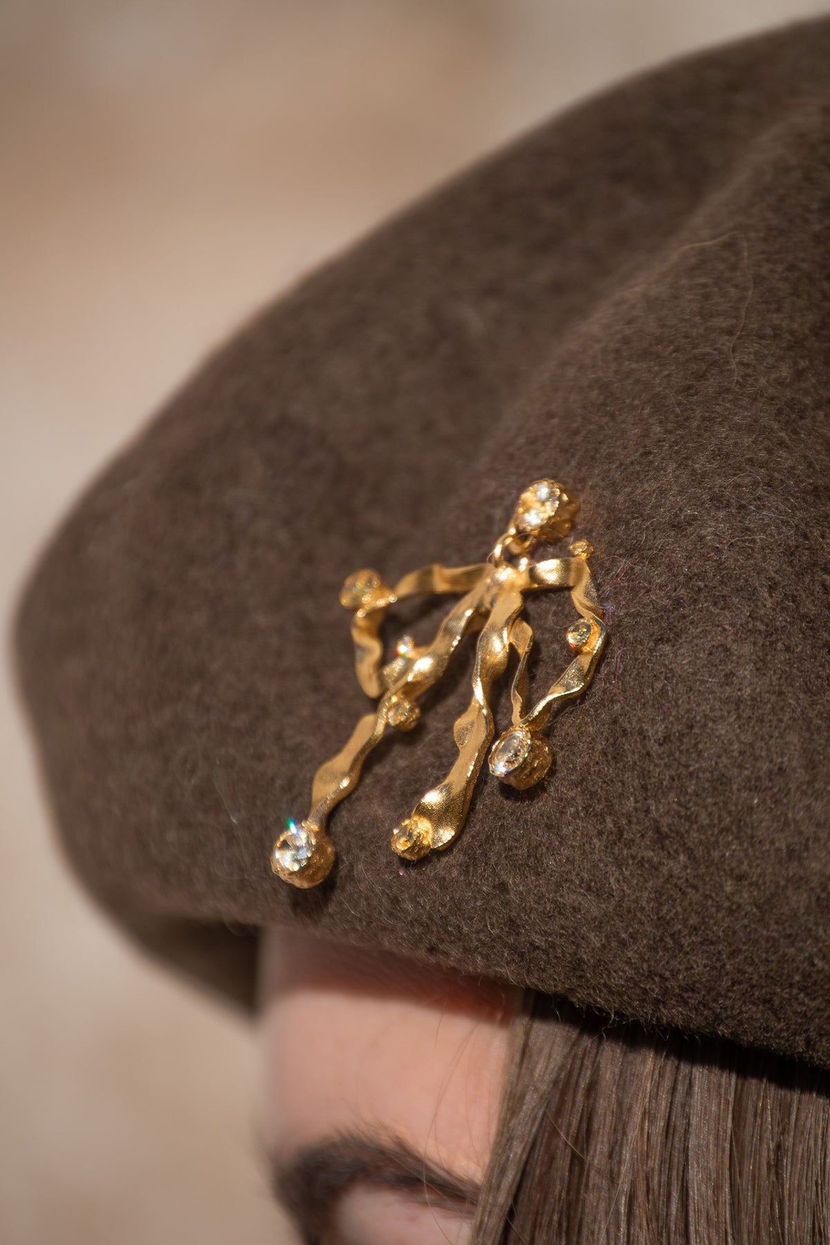 Vincent Bow Brooch - The Mercantile London