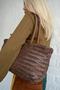 Biba Perkins Dark Brown Shoulder Bag - The Mercantile London