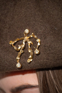 Vincent Bow Brooch - The Mercantile London