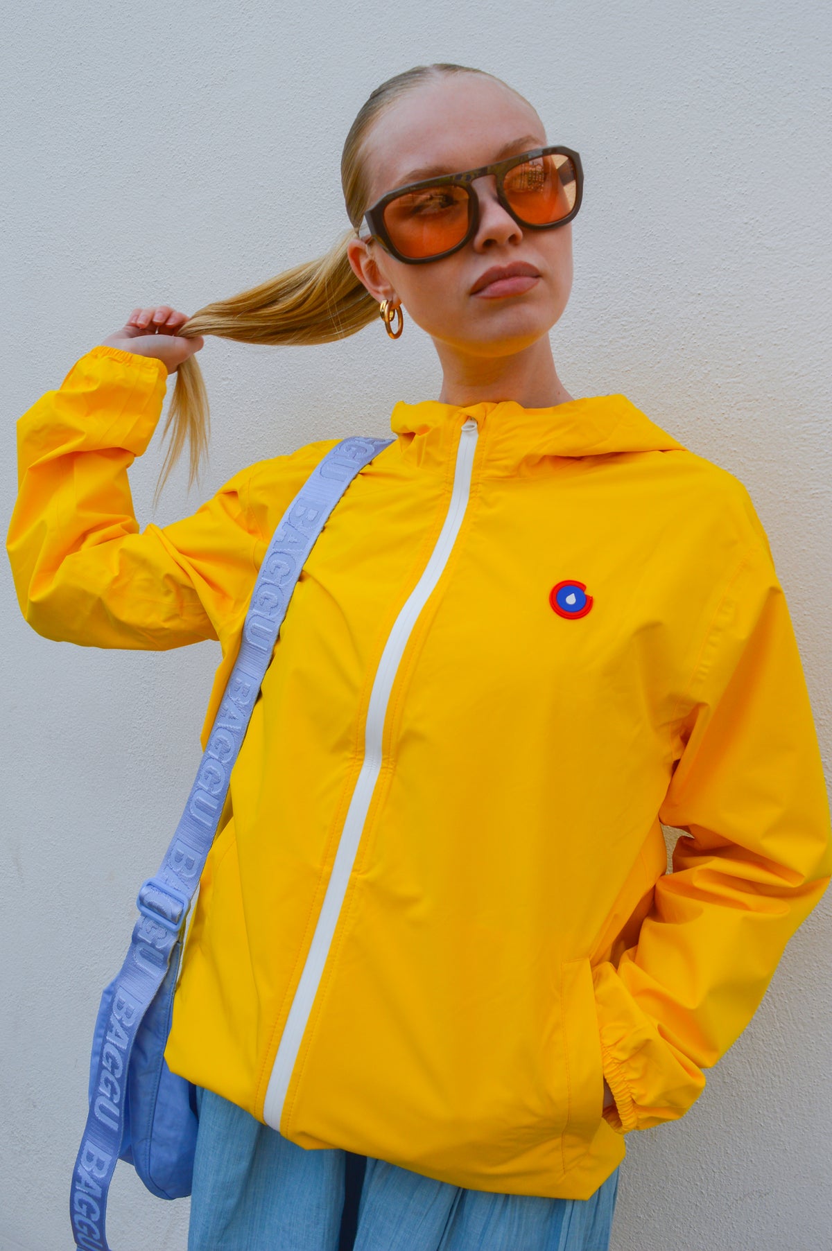 Flotte Passy Citron Short Raincoat - The Mercantile London