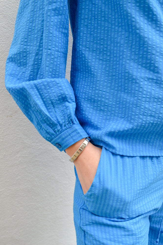 Lolly's Laundry Rita Blue Trousers - The Mercantile London