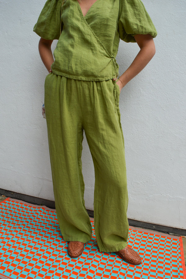 The New Society Hera Olive Trousers - The Mercantile London
