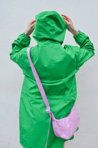 Flotte Amelot Cactus Long Raincoat - The Mercantile London