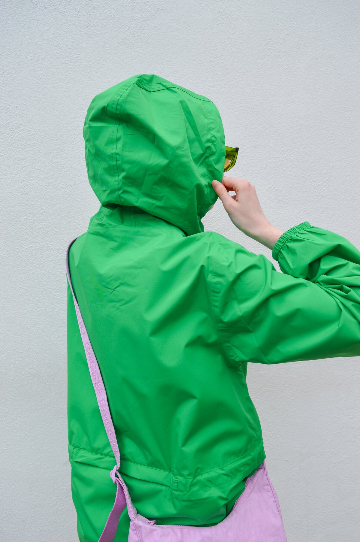 Flotte Amelot Cactus Long Raincoat - The Mercantile London