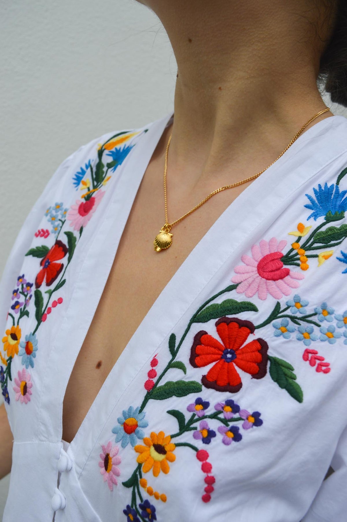 Formation Shell Charm Necklace - The Mercantile London