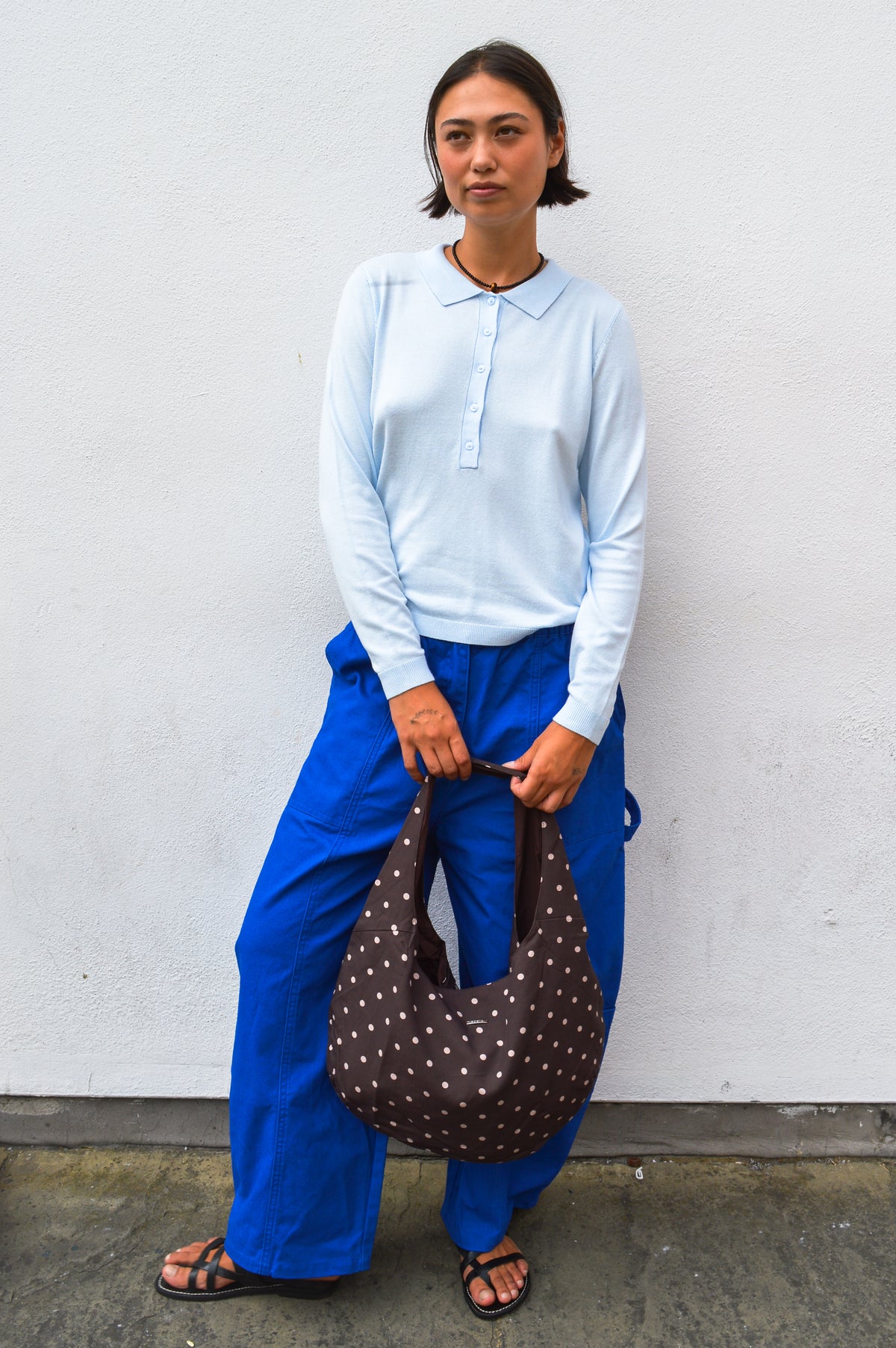 L.F. Markey Kaleb Cobalt Trousers
