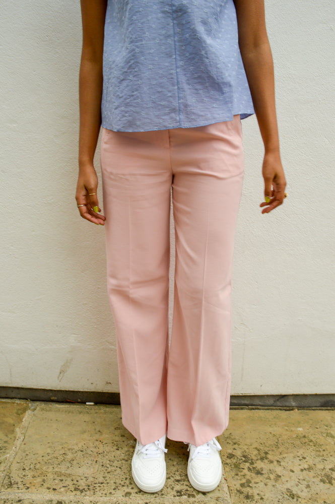 Atelier Rêve Leono Silver Pink Trousers - The Mercantile London