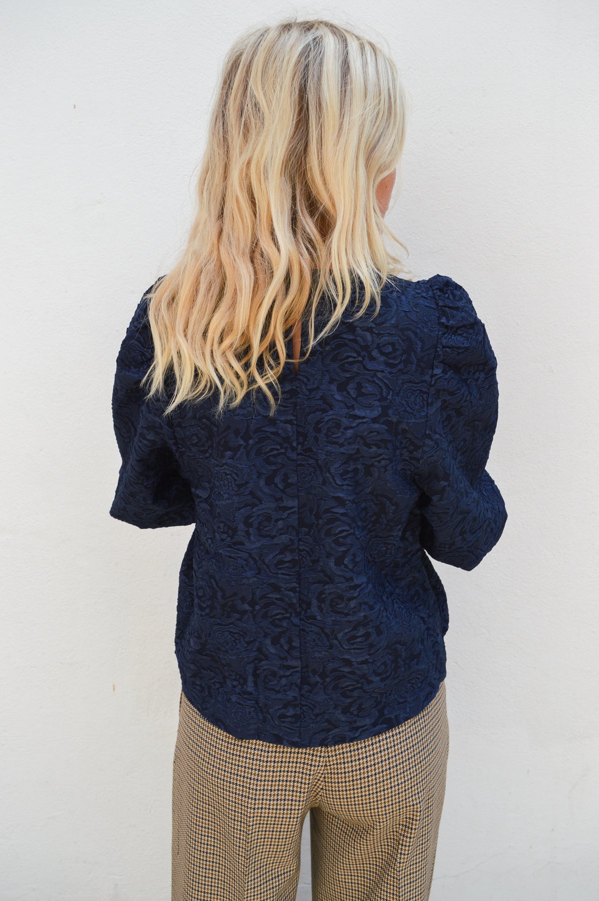 Noella Shelly Navy Blue Blouse