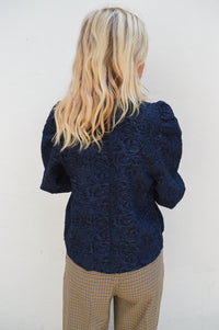 Noella Shelly Navy Blue Blouse