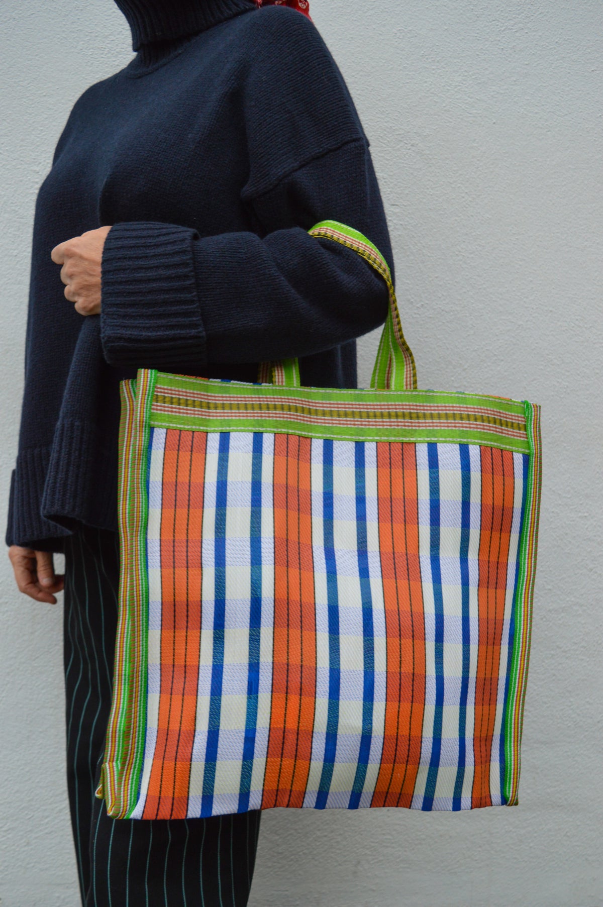 Mercantile Janey Orange Tote Bag - The Mercantile London