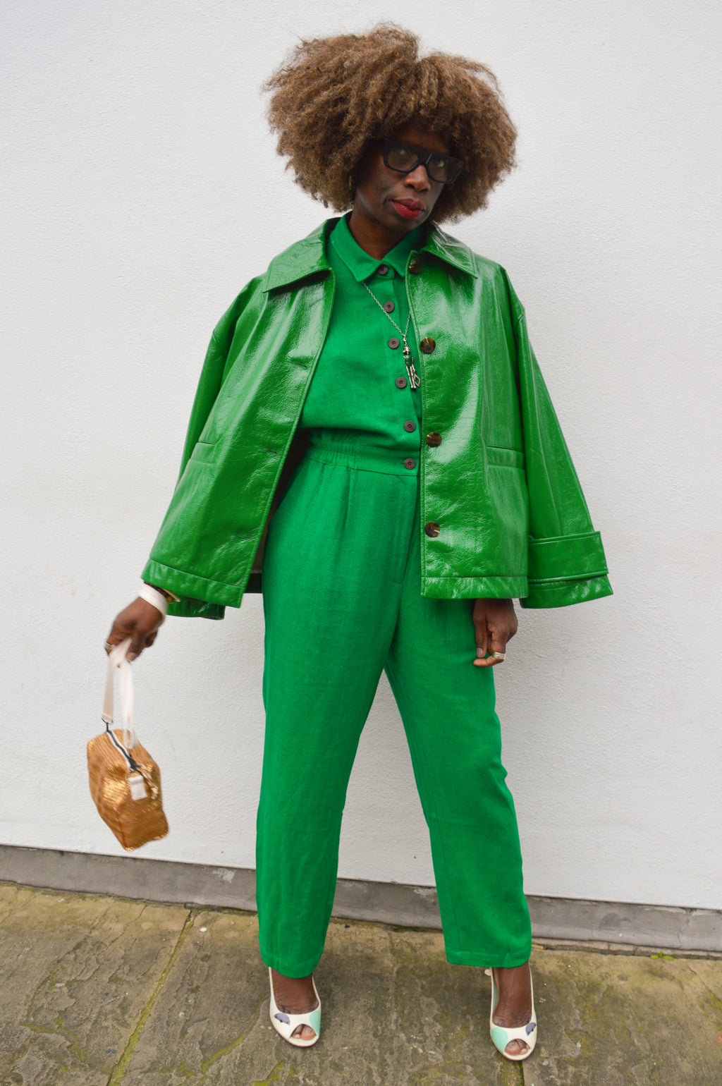 Lowie Emerald Linen Boilersuit - The Mercantile London
