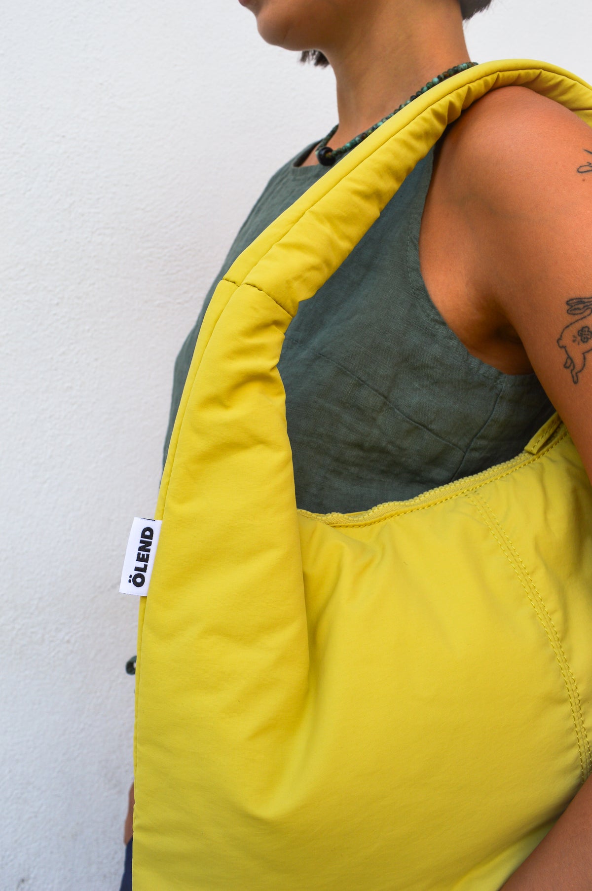 Ölend Nico Lime Padded Bag