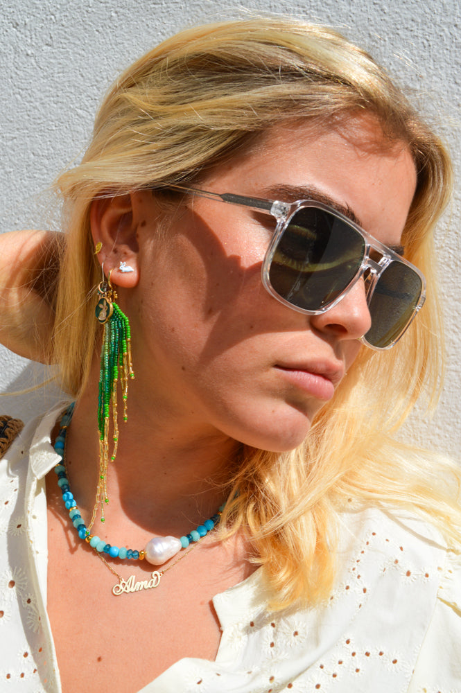 Eco Shades Lai Green Sunglasses - The Mercantile London