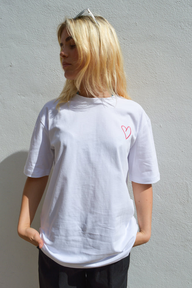 Numph Modus White T-Shirt - The Mercantile London