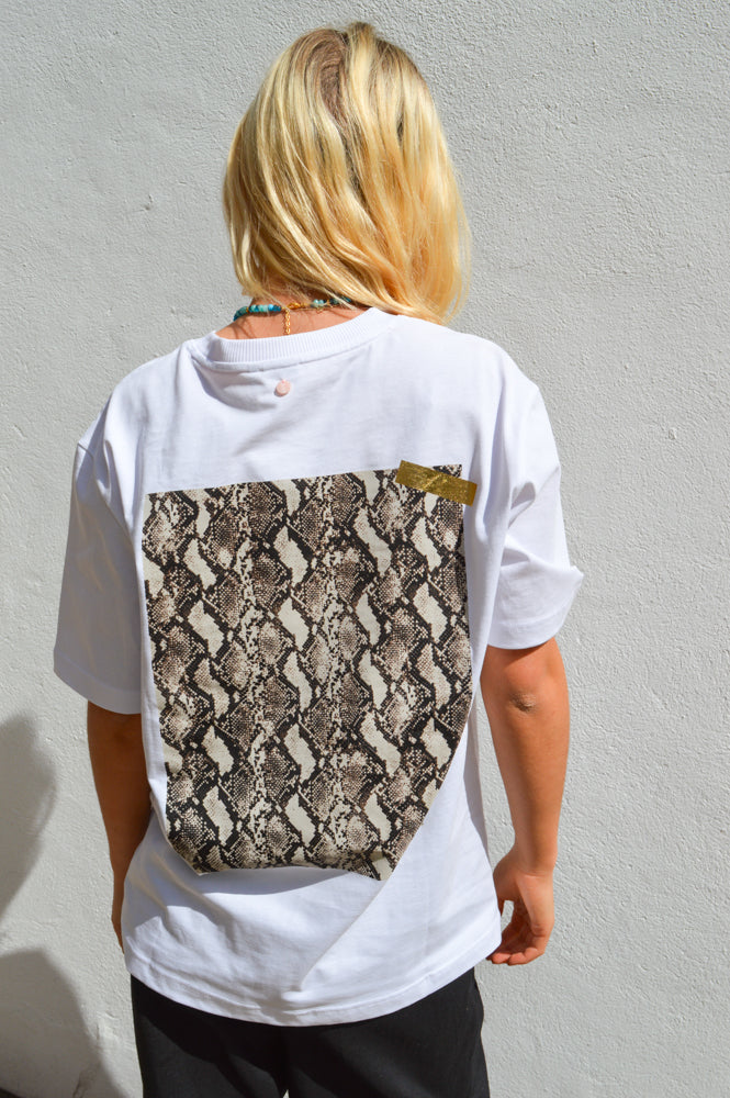 Numph Modus White T-Shirt - The Mercantile London