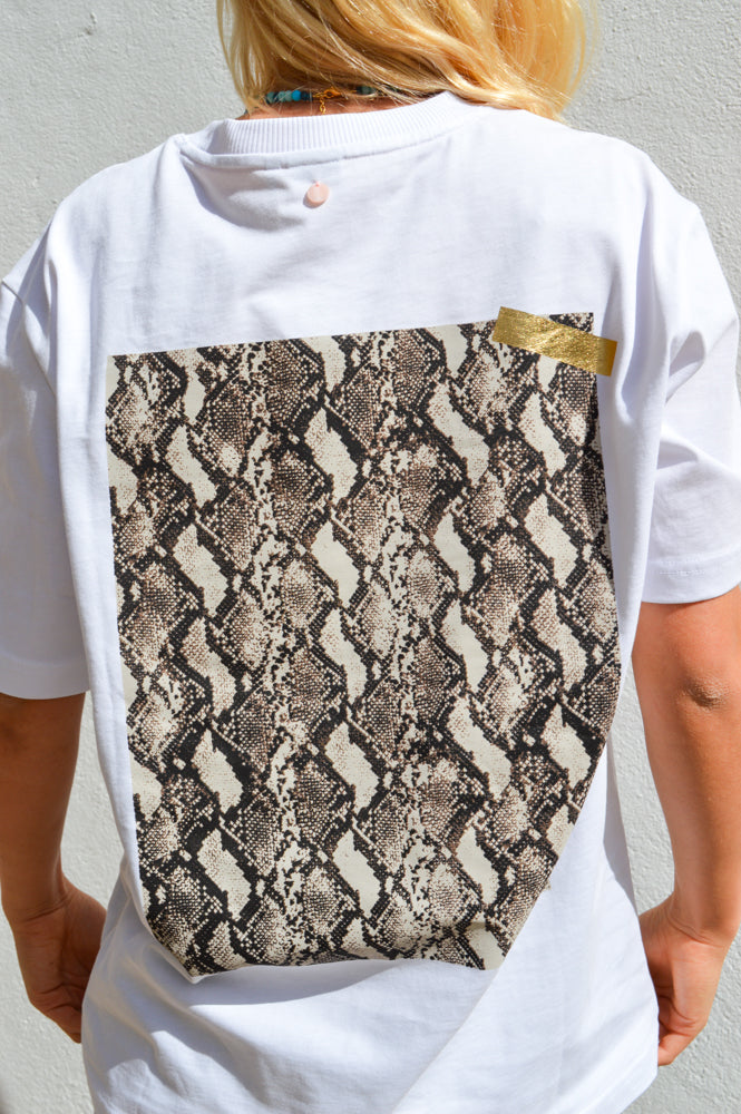 Numph Modus White T-Shirt - The Mercantile London