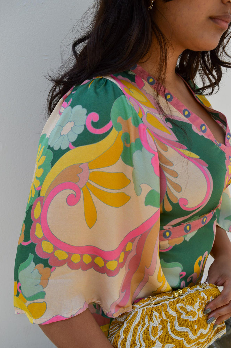 Louizon Salinas Melissa Print Dress - The Mercantile London