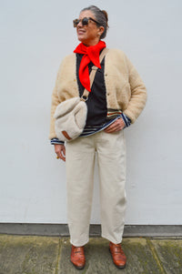 Vanessa Bruno Caleb Greige Jeans - The Mercantile London