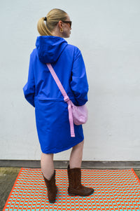 Flotte Amelot Blue Long Raincoat - The Mercantile London