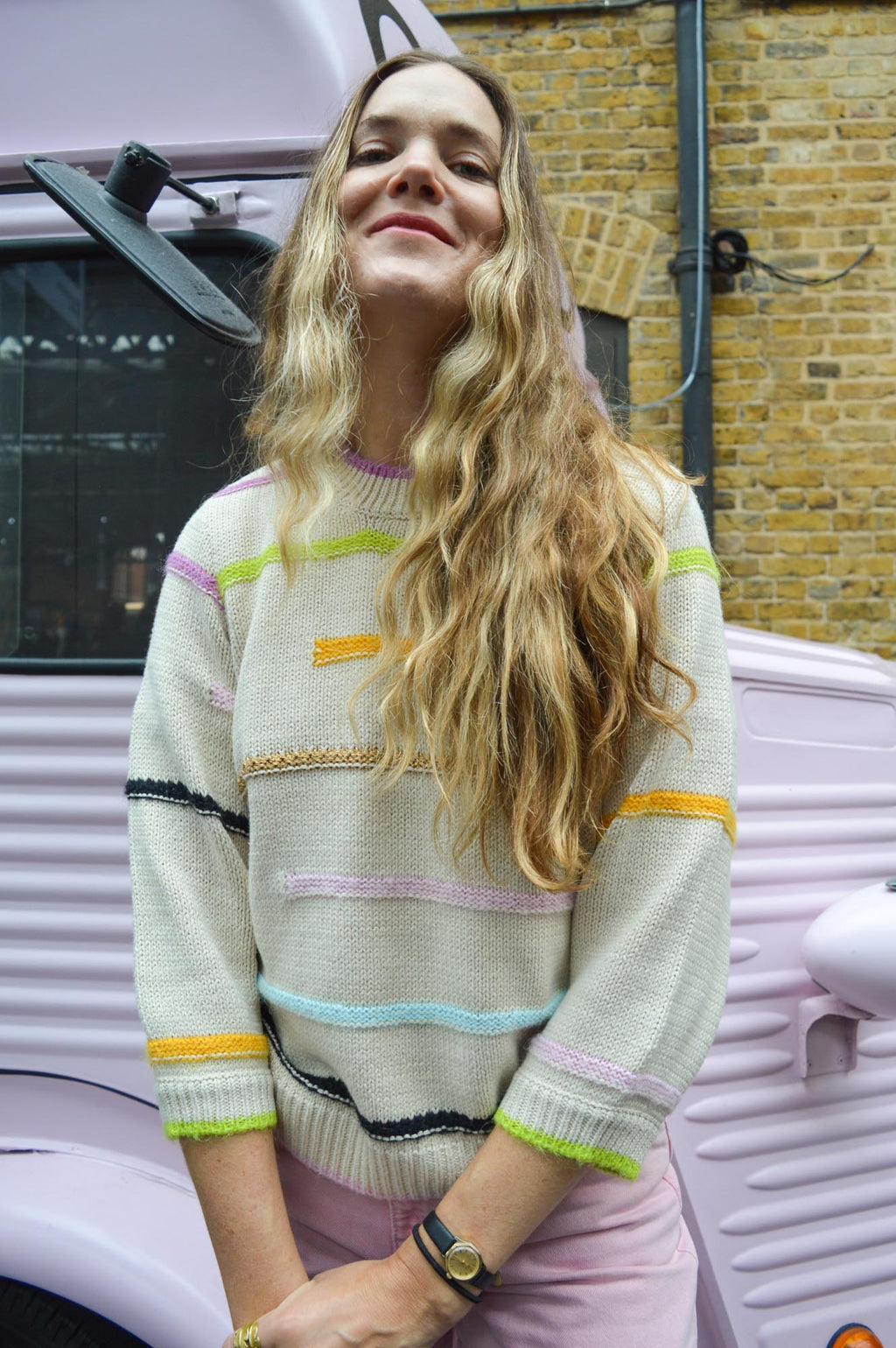 Numph Iga Birch Sweater - The Mercantile London