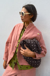 L.F. Markey Oversized Chore Blush Jacket