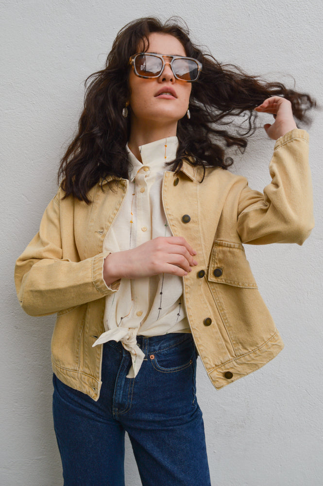 Indi & Cold Arena Sandy Brown Jacket - The Mercantile London