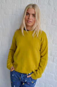 Nice Things Mustard Yellow Knit Jumper - The Mercantile London