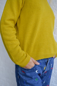 Nice Things Mustard Yellow Knit Jumper - The Mercantile London