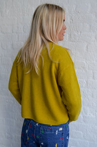 Nice Things Mustard Yellow Knit Jumper - The Mercantile London