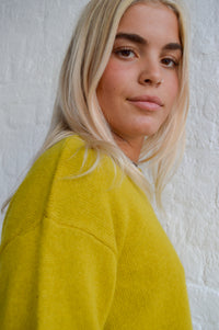 Nice Things Mustard Yellow Knit Jumper - The Mercantile London