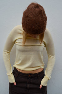 L.F. Markey Joshua Cream Knit Turtleneck - The Mercantile London