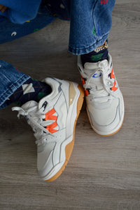 Karhu Fusion XT Blanc And Nasturtium Trainers - The Mercantile London