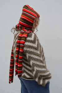 Object Hollow Morel Chevron Jumper - The Mercantile London