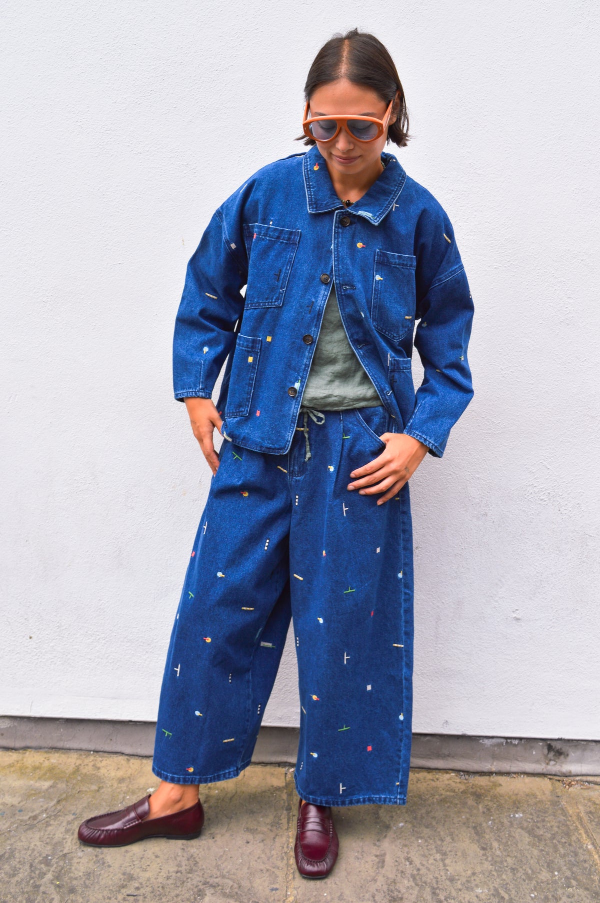 L.F. Markey Carson Chore Puzzle Embroidery Jacket
