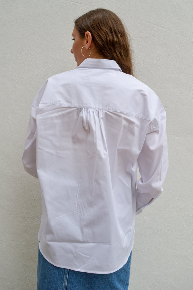 Fransa Za White Shirt - The Mercantile London